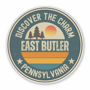 East Butler, Pennsylvania Sticker