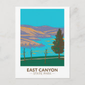 East Canyon State Park Utah  Briefkaart (Voorkant)