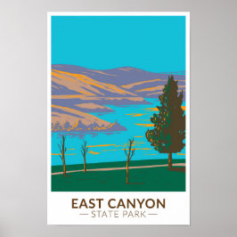 East Canyon State Park Utah Poster