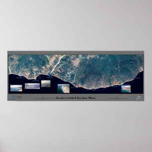 East Cape, Baja California satelliet poster