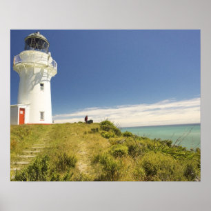 East Cape-vuurtoren, Eastland, Nieuw-Zeeland Poster