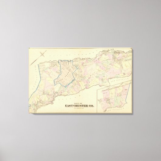East Chester, New York Canvas Afdruk (Voorkant)