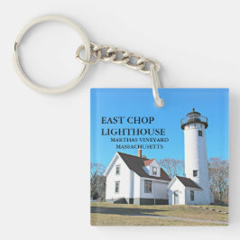 East Chop Lighthouse, Marthas Vineyard MA Keyring Sleutelhanger