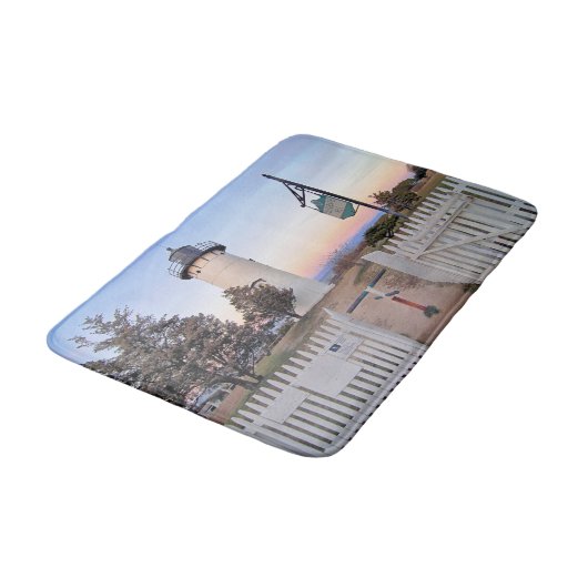 East Chop Lighthouse, Massachusetts Bath Mat (Gekanteld)