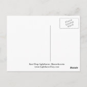 East Chop Lighthouse, Massachusetts Briefkaart (Achterkant)