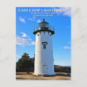 East Chop Lighthouse, Massachusetts Briefkaart (Voorkant)