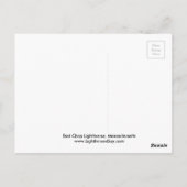 East Chop Lighthouse, Massachusetts Briefkaart (Achterkant)