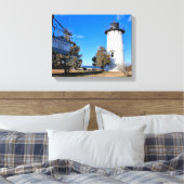 East Chop Lighthouse, Massachusetts Canvas Print (Insitu (Slaapkamer))
