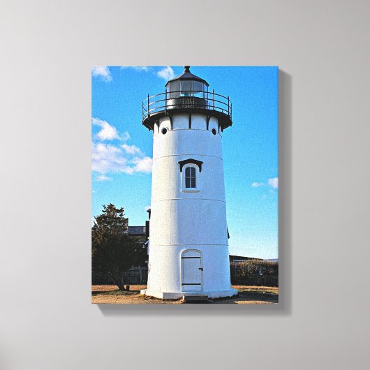East Chop Lighthouse, Massachusetts Canvas Print (Voorkant)