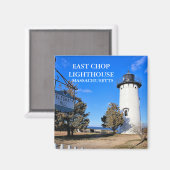 East Chop Lighthouse, Massachusetts Magnet (Voorkant / Achterkant)