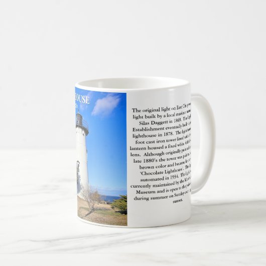 East Chop Lighthouse, Massachusetts Mok (Voorkant rechts)