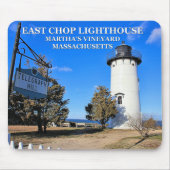 East Chop Lighthouse, Massachusetts Mousepad Muismat (Voorkant)