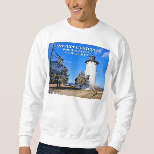 East Chop Lighthouse, Massachusetts Sweatshirt (Voorkant)