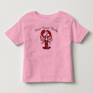 East Coast Baby Lobster Nova Scotia Canada Toddler Kinder Shirts