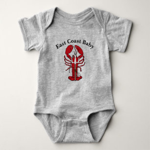 East Coast Baby Lobster Nova Scotia Canada Toddler Romper