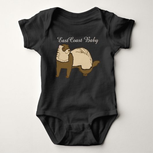 East Coast Baby schatfreret Romper (Voorkant)
