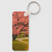 East Coast Beach and Lighthouse, van Gary Poling Sleutelhanger (Achterkant)