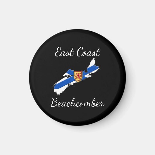 East Coast Beachcomber Nova Scotia magnet (Voorkant)