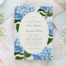 East Coast Blau Hortensia Tuin Bruiloft