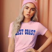 East Coast Faux Glitter T-shirt