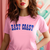 East Coast Faux Glitter T-shirt