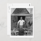 East Coast Fisherman - Vintage Photo Briefkaart (Voorkant / Achterkant)
