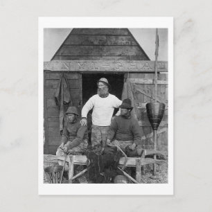 East Coast Fisherman - Vintage Photo Briefkaart