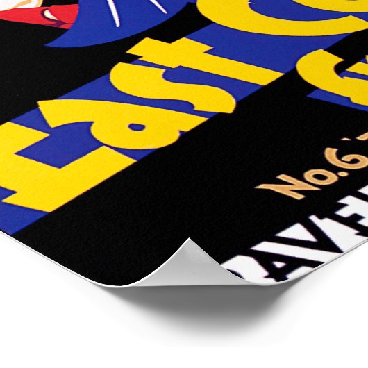 East Coast Frolics, nr. 6 Poster (Hoek)