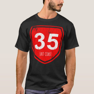 East Coast Highway 35 Aotearoa T-shirt
