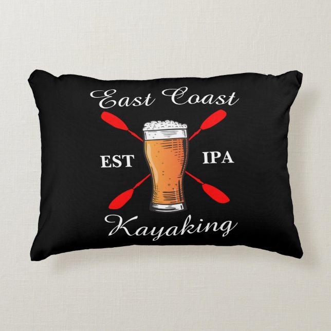 East Coast Kayaking est IPA-bier werpt kussens (Voorkant)