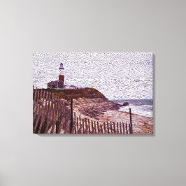 East Coast Lighthouse Canvas Afdruk