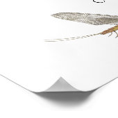 East Coast Mayfly Art Poster (Hoek)