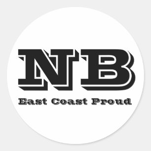 East Coast Proud New Brunswick Sticker