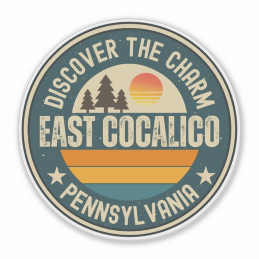 East Cocalico, Pennsylvania Sticker (Voorkant)