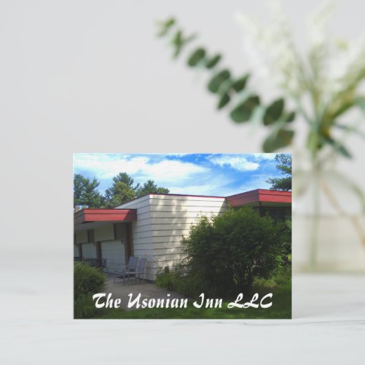 East Corner uitzicht - postkaart (Staand voorkant)