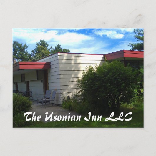 East Corner uitzicht - postkaart (Voorkant)