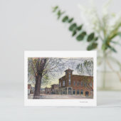 East End Uitzicht of Main StreetKlamath Herfsten,  Briefkaart (Staand voorkant)