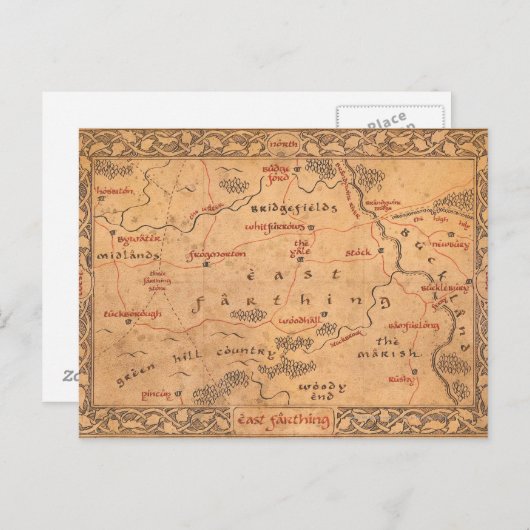 East Farthing Briefkaart (Voorkant / Achterkant)