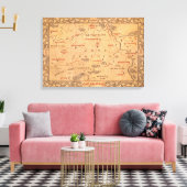 East Farthing Canvas Afdruk (Insitu (Woonkamer))