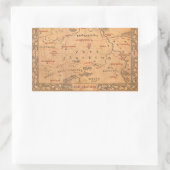 East Farthing Rechthoekige Sticker (Tas)