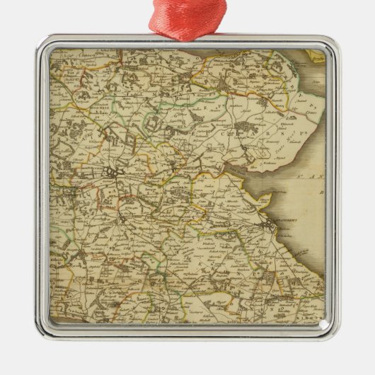East Fife Metalen Ornament (Voorkant)