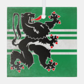 East Flanders Glas Ornament (Achterkant)