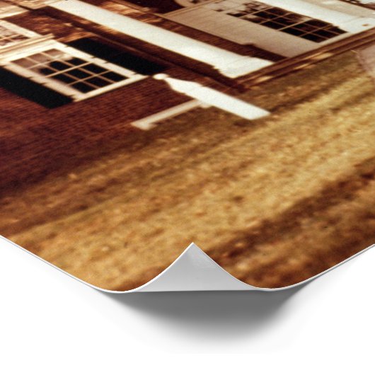 East Front of Monticello Poster (Hoek)