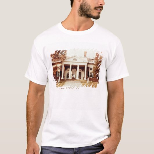 East Front of Monticello T-shirt (Voorkant)