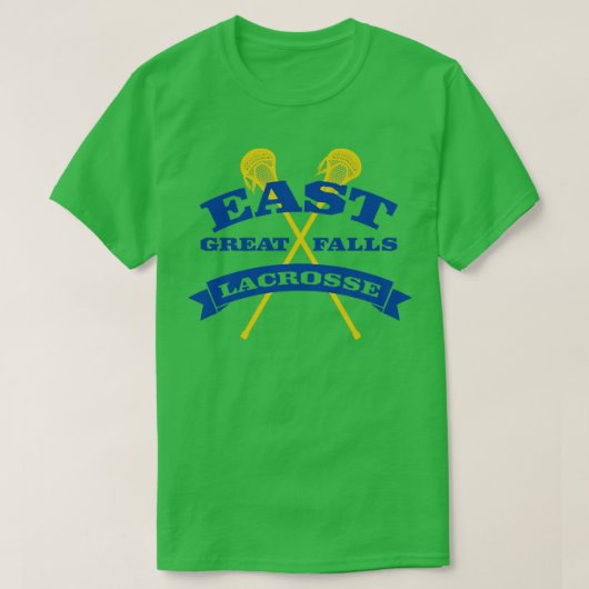East Great Herfsten Lacrosse T-shirt (Design voorkant)