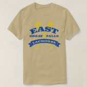 East Great Herfsten Lacrosse T-shirt (Design voorkant)
