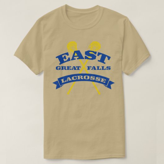 East Great Herfsten Lacrosse T-shirt (Design voorkant)