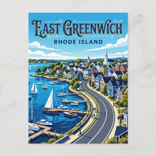 East Greenwich (Rhode Island) Briefkaart (Voorkant)