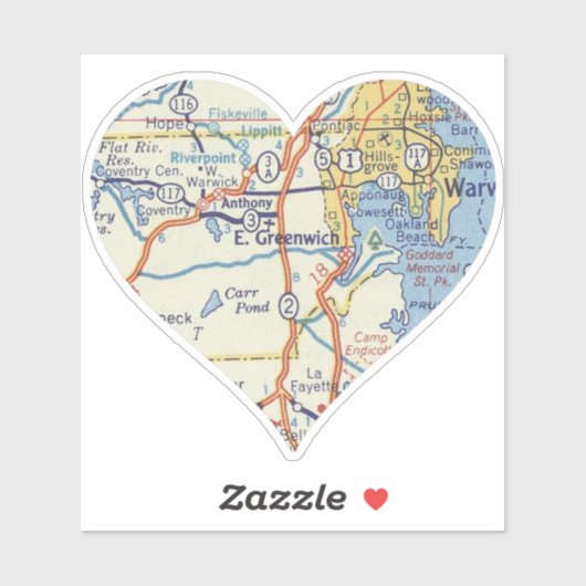 East Greenwich Rhode Island Sticker (Vel)