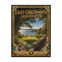 East Greenwich Rhode Island Vintage Art Deco